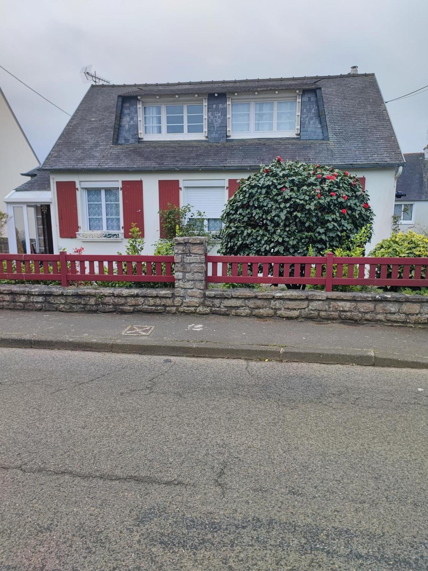 Chambre Double- Sdb Et Wc Prive Morlaix Exterior foto